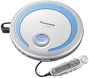 【中古】Panasonic SL-CT500-A ポータブルCDプレーヤー (ブルー)