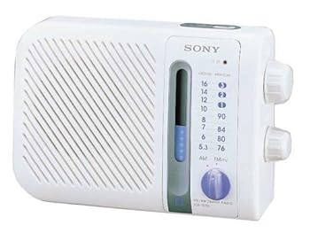 【中古】SONY お風呂ラジオ ICF-S70 FMラジオ (ホワイト)