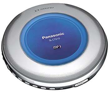 【中古】パナソニック ポータブルCDプレーヤー ブルー SL-CT510-A｜ドリエム店 28,035円