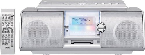 【中古】JVCケンウッド ビクター CD-MDポータブルシステム シルバー RC-L1MD-S|ドリエム店
