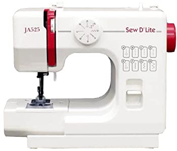 【中古】JANOME コンパクト電動ミシン 【sew D`Lite】 JA525｜ドリエム店