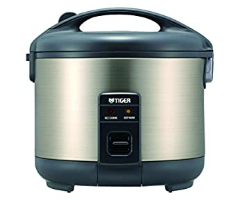 【中古】Tiger JNP-S55U-HU 3-Cup (Uncooked) Rice Cooker and Warmer Stainless Steel Gray by Tiger Corporation|ドリエム店
