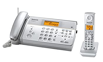 【中古】パナソニック デジタルコードレス感熱紙FAX 子機1台付き シルバー KX-PW211DL-S|ドリエム店