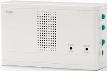 【中古】ELPA ワイヤレスチャイム 受信器 増設用 EWS-10