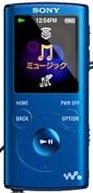 【中古】SONY ウォークマン Eつづき物 4GB 青色 NW-E053/L