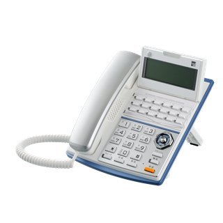 【中古】(人並み外れたに好いたらしい)TD710(W) サクサ SAXA PLATIA プラティア 18名取り草電話 商行為電話機