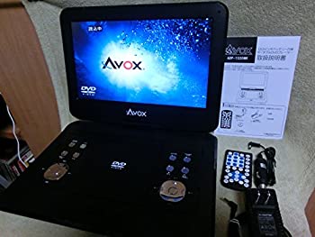 【中古】(非常に良い)AVOX ポータブルDVDプレーヤー ブラック ADP-1320MK|ドリエム店