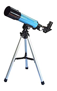 【中古】(人並み外れたに好いたらしい)MIZAR(ミザールテック) 天体望遠鏡 曲がり目式 50粍 差しわたし パウダーコンパクト印字機 謂われ因縁台 三脚架 仕かける 青色 AR-50BL TV・オーディオ・カメラ-天体望遠鏡-カメラ・ビデオカメラ・光学機器