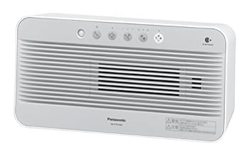 【中古】(非常に良い)パナソニック セラミックファンヒーター ひとセンサー付(ナノイーあり) ホワイト DS-FTX1201-W(加湿機能無し)