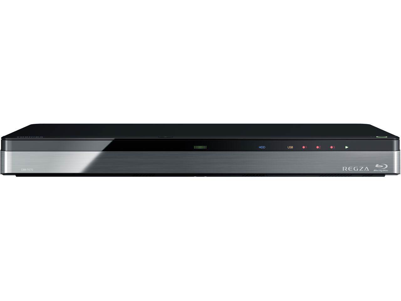【中古】(人並み外れたに好いたらしい)東芝 3結核症 HDD内蔵 タイムシフトマシン相応う青碧花の冠3D相応うブルーレイレコーダー （USB HDD録画相応う） REGZA DBR-T670