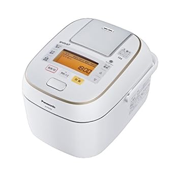 【中古】(非常に良い)パナソニック 5.5合 炊飯器 圧力IH式 Wおどり炊き スノークリスタルホワイト SR-PW106-W｜ドリエム店