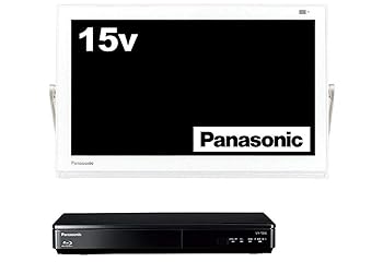 【中古】(非常に良い)パナソニック 15V型 液晶 テレビ プライベート・ビエラ UN-15TD6-W ブルーレイディスクプレイヤー付HDDレコーダー付き