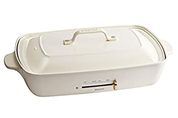 【中古】(人並み外れたに好いたらしい)BRUNO ホットプレートグランデサイズ BOE026-WH 白いこと BOE026-WH