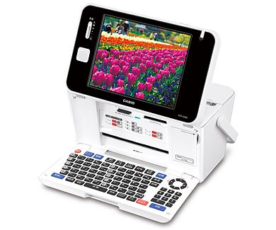 【中古】(非常に良い)カシオ はがき＆フォトプリンター 8型タッチパネル・手書き認識対応プリン写ル PCP-2500｜ドリエム店