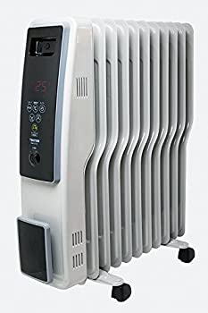 【中古】(非常に良い)TEKNOS オイルヒーター 11枚フィン デジタル表示 TOH-D1101