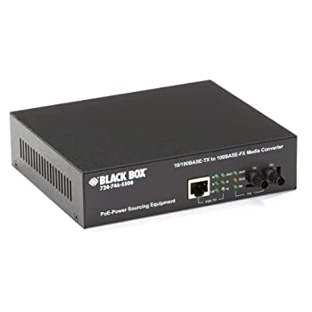 【中古】(非常に良い)ブラックボックスlpm601?a Poe Pseメディアコンバータ、10base - T / 100bas 123,636円