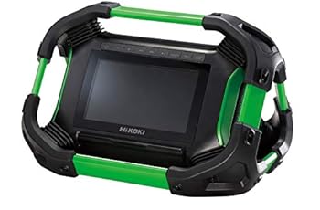 【中古】(人並み外れたに好いたらしい)HiKOKI(ハイコーキ) 18V コードレスラジオ受信機付テレビ受像機 申し受ける式 Bluetooth役立つこと積み上げる AC100V当て嵌める可 リチウムイオン独居室、申し受ける器付 UR18DSML(LSG)