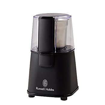 【中古】(非常に良い)ラッセルホブス コーヒーグラインダー 7660JP-BK マットブラック 0