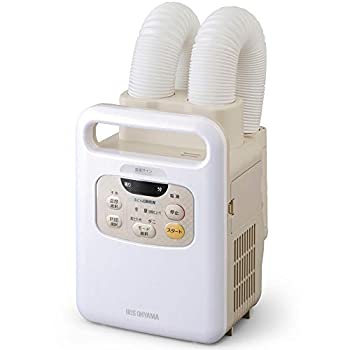【中古】(非常に良い)アイリスオーヤマ ふとん乾燥機 カラリエ ツインノズル KFK-W1-WP