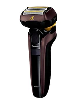 【中古】(非常に良い)パナソニック ラムダッシュ メンズシェーバー 5枚刃 茶 ES-CLV7D-T