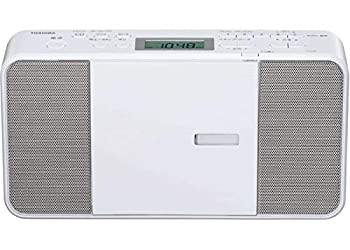【中古】(非常に良い)東芝 CDラジオ TY-C251（ホワイト）