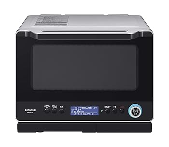 【中古】(非常に良い)日立 スチームオーブンレンジ 30L スマートフォン連携 ダブル高速ヒーター熱風2段オーブン 過熱水蒸気 Wスキャン調理 ワイド&フラット庫内 外し