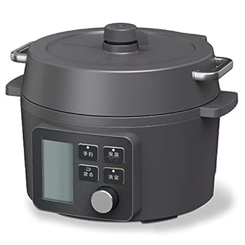 【中古】(非常に良い)電気圧力鍋 2.2L ブラック KPC-MA2-B アイリスオーヤマ 65種類自動メニュー搭載
