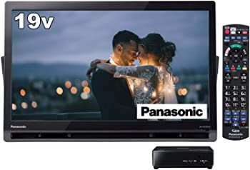 【中古】(非常に良い)パナソニック 19V型 ポータブル 液晶テレビ インターネット動画対応 プライベート・ビエラ ブラック UN-19CFB10-K｜ドリエム店