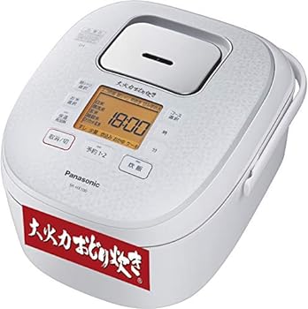 【中古】(人並み外れたに好いたらしい)パナソニック 炊飯器 5.5合 IH式 大射撃能力おどり炊き スノーホワイト SR-HX100-W