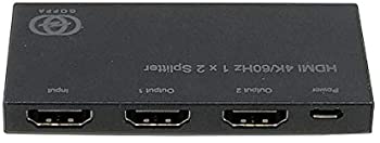 【中古】(非常に良い)GOPPA GP-HDSP12H460 4K/60Hz対応HDMI分配器（1入力:2出力）｜ドリエム店