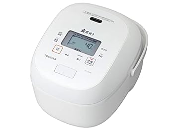 【中古】(非常に良い)東芝 真空IHジャー炊飯器（5.5合炊き）ホワイトTOSHIBA 炎 匠炊き RC-10VRR-W