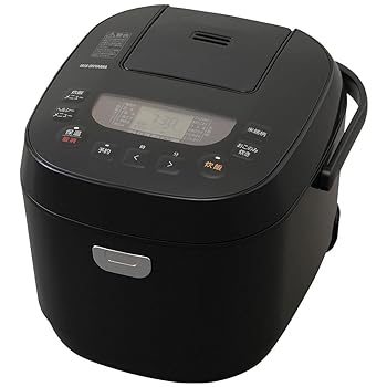 【中古】(人並み外れたに好いたらしい)アイリスオーヤマ 炊飯器 10合 1升 パソコン式 40ブランド名炊き分け役立つこと 極厚火釜 玄米 黒いこと RC-ME10-B