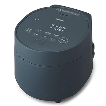 【中古】(人並み外れたに好いたらしい)アイリスオーヤマ ジャー炊飯器3合 KRC-MGA30-DA ディープブルー