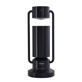 【中古】(非常に良い)キヤノン Canon アルボス albos ライト&スピーカー ML-A (ブラック) スポットライト型アルミスピーカー Bluetooth対応/360°全方位サウンド/アル