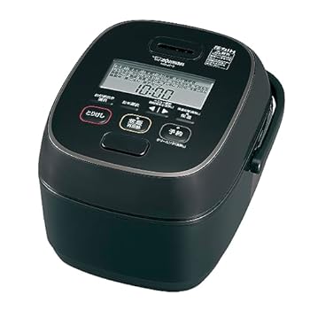 【中古】(非常に良い)象印 炊飯器 圧力IH炊飯ジャー 5.5合炊き 極め炊き NW-JZ10-BA ブラック