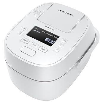 【中古】(非常に良い)パナソニック 炊飯器 5.5合 急減圧バルブ&大火力IH おどり炊き 全面発熱6段IH式 ホワイト SR-W10A-W