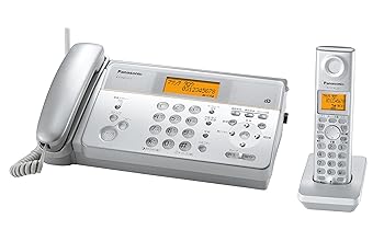【中古】(未使用･未開封品)パナソニック デジタルコードレス感熱紙FAX 子機1台付き シルバー KX-PW211DL-S