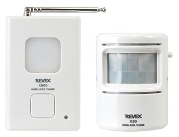 【中古】(未当て嵌める･未開封品)リーベックス(Revex) 無線電話 鐘 X続きもの 送受信機仕掛ける 防犯 人感 検出器 X850
