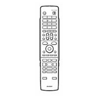 【中古】(未使用・未開封品)シャープ ブルーレイディスクレコーダー BD-HDW15、BD-HDW20用 リモコン送信機 0046380196|ドリエム店