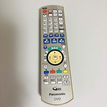 【中古】(未当て嵌める･未開封品)Panasonic 高品位テレビヴィデオディスクリコーダー用遠隔操作 N2QAYB000349