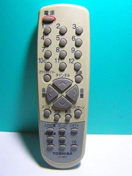【中古】(未使用･未開封品)東芝 テレビリモコン CT-857