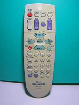 【中古】(未使用･未開封品)シャープ ビデオリモコン GA212SA