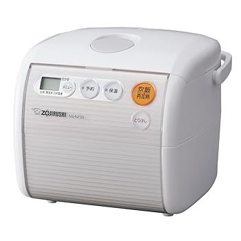 【中古】(未使用・未開封品)象印 炊飯器 3合 マイコン式 極め炊き ホワイト NS-NF05-WA|ドリエム店