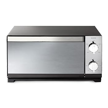 【中古】(未当て嵌める･未開封品)アイリスオーヤマ(IRIS OHYAMA) トースター オーヴントースター 鏡鑑調 横型 4枚焼き 無座標軸気温自然調整 御盆付 1300W POT-413-B 黒いこと トースター-オーブントースター