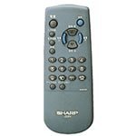 【中古】(未使用･未開封品)シャープ[SHARP]　シャープ液晶テレビ用リモコン （LC-104S2 LC-84RV1 LC-84RV1K） 【0106380031】｜ドリエム店
