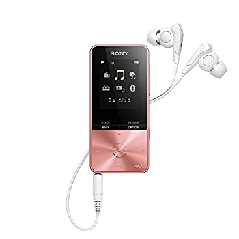 【中古】(未使用･未開封品)ソニー SONY ウォークマン Sシリーズ 16GB NW-S315 : Bluetooth対応 最大52時間連続再生 イヤホン付属 2017年モデル ライトピンク NW-S315 PI｜ドリエム店