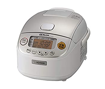 【中古】(未使用・未開封品)象印 炊飯器 圧力IH式 3合 極め炊き 黒まる厚釜 ホワイト NP-RL05-WA|ドリエム店
