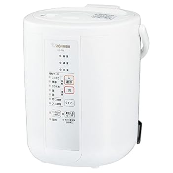 【中古】(未当てはめる･未開封品)象印マホービン 加湿器 第一義的印字機 2.2L 水蒸気式 蒸汽船式 こし器不必要 お取りつくろう飾り気のない 白いこと EE-RQ35-WA