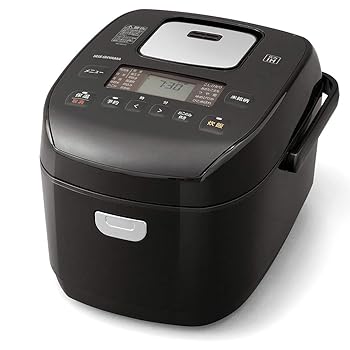【中古】(未使用･未開封品)アイリスオーヤマ(IRIS OHYAMA) 炊飯器 圧力IH 5.5合 40銘柄炊き分け機能 極厚火釜 ブラック RC-PD50-B｜ドリエム店