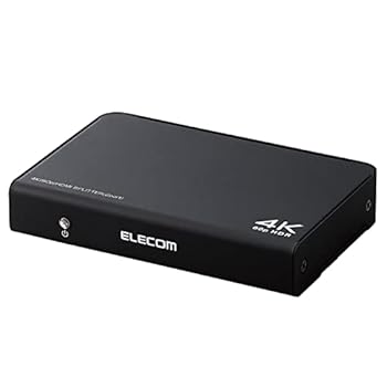 【中古】(未当てはめる･未開封品)エレコム HDMI振りあてる器 4K 60サイクル(18Gbps) 1インプット 2最終生産物 HDCP2.2相応う VSP-HDP12BK
